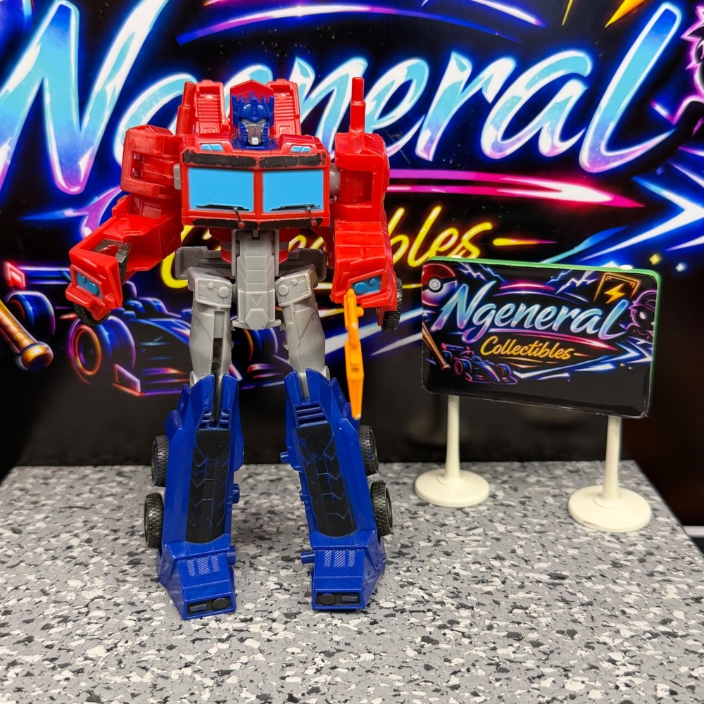 Hasbro Transformers Cyberverse Optimus Prime Action Figure E1901 B1941 with Axe
